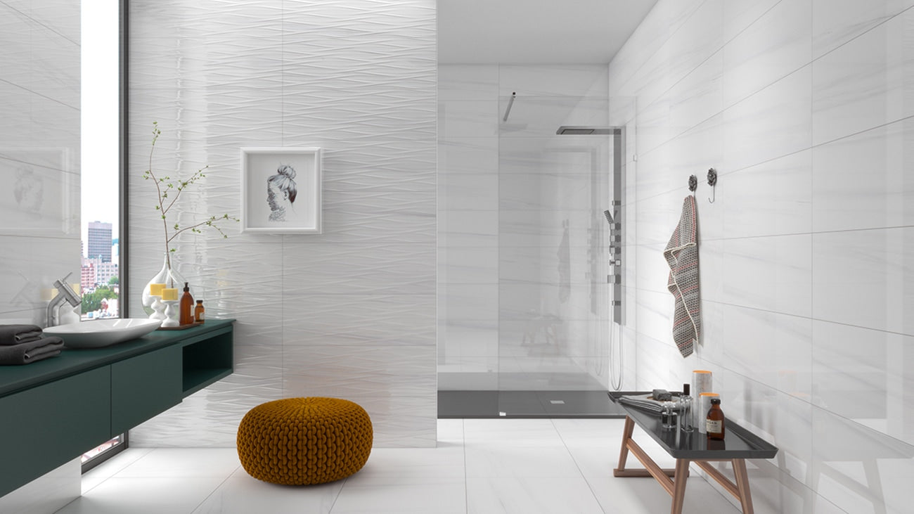White Bathroom Tiles: Elevate Your Space with Timeless Elegance