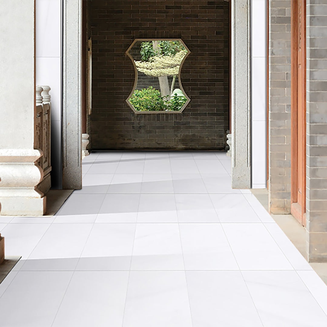 Bianco Dolomite Polished Premium 12x24 Marble Tile