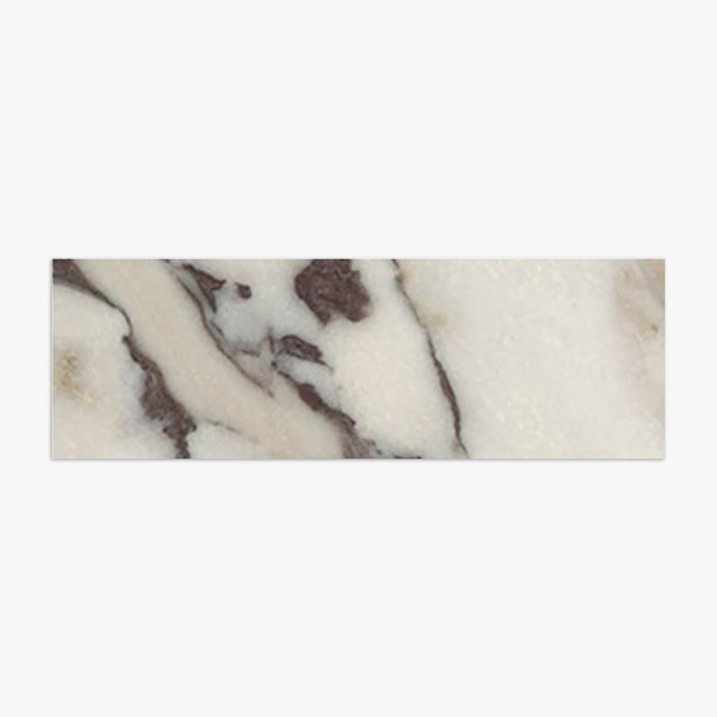 Calacatta Viola Honed 4x12 Marble Tile