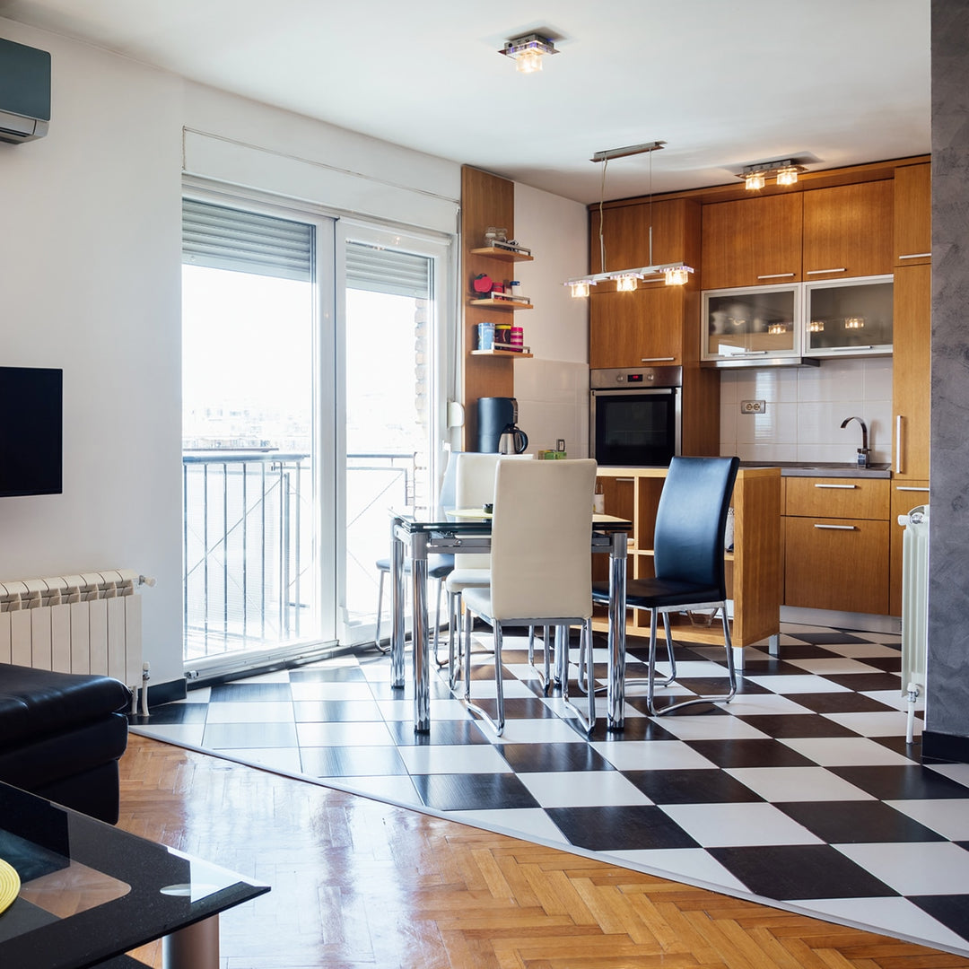 Nero Marquina Honed 12x12 Marble Tile