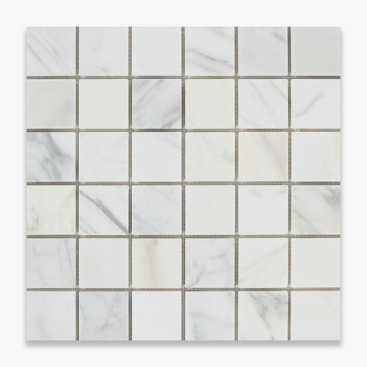 Calacatta Gold Polished 2x2 Marble Mosaic – Calacatta Tile