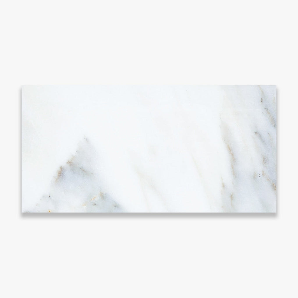 Calacatta Royale Polished 3x6 Marble Tile