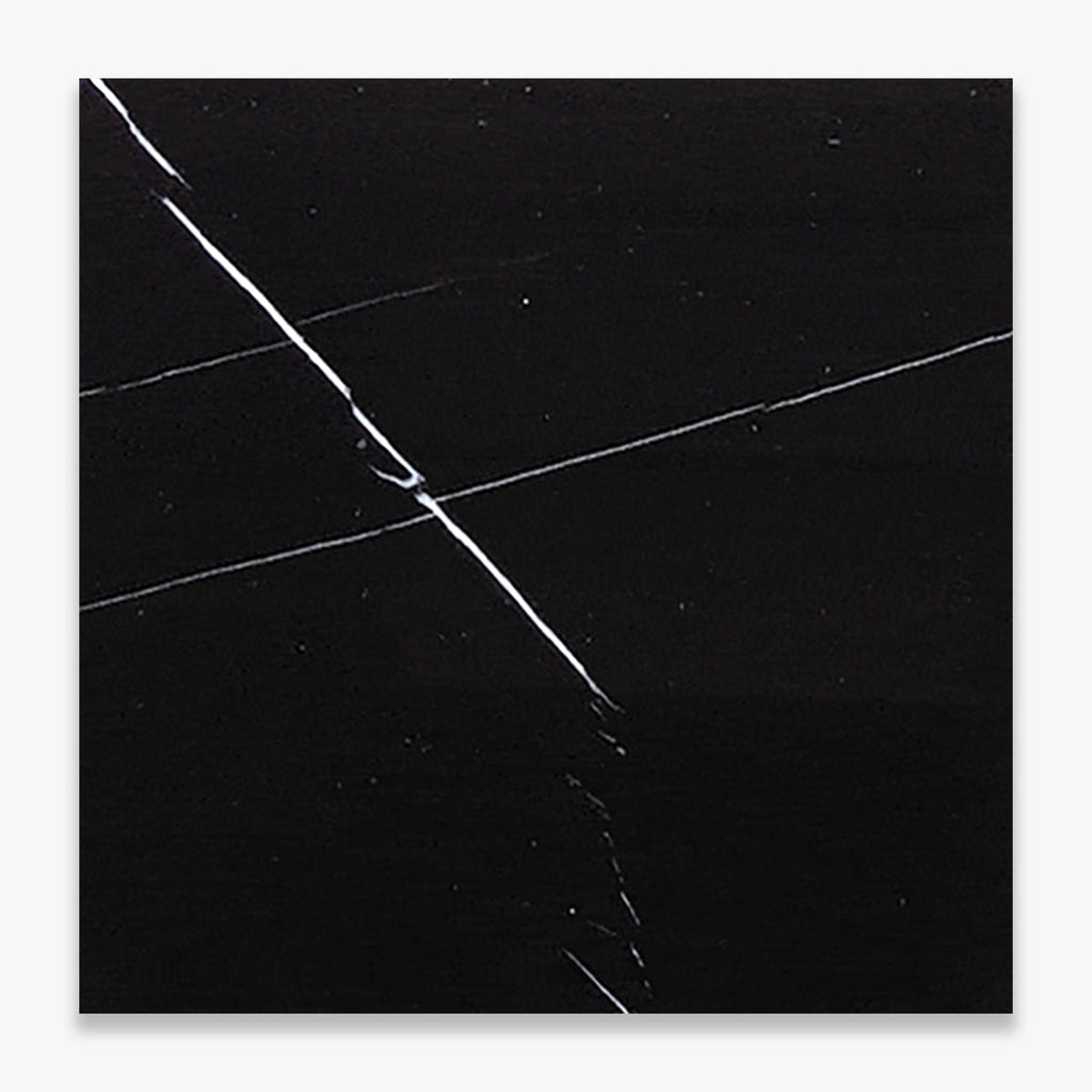 Nero Marquina Honed 12x12 Marble Tile